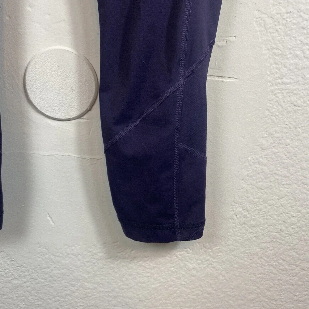 Lululemon Size 4 Pace Rival High Rise Crop Leggings 22